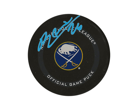 Rasmus Dahlin Autographed Buffalo Sabres Official Game Puck