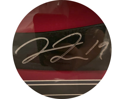 Liam Foudy Autographed Columbus Blue Jackets Stickblade Framed