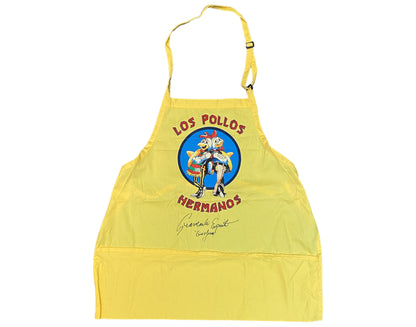 Giancarlo Esposito Autographed Breaking Bad Los Pollos Hermanos Apron Inscribed "Gus Fring"