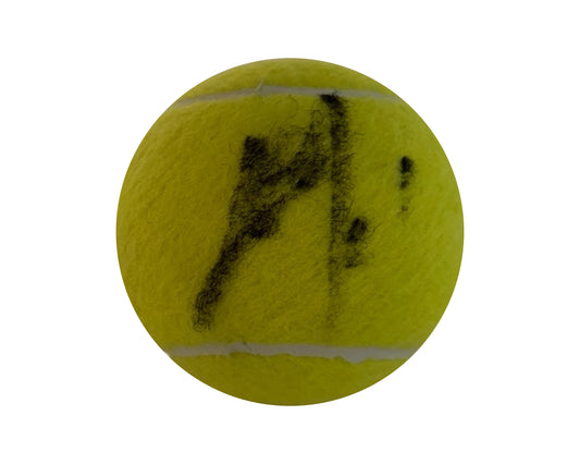 Gael Monfils Autographed Tennis Ball