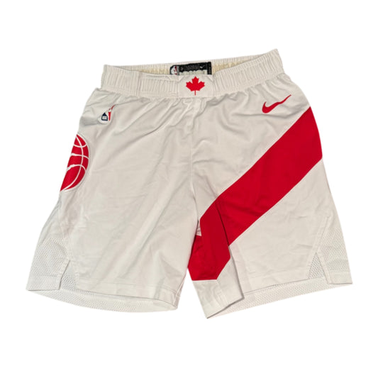 Gradey Dick Game-Used Toronto Raptors Nike Association Edition Shorts