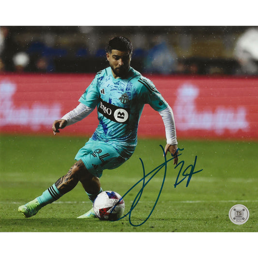Lorenzo Insigne Autographed Toronto FC End Plastic Waste 8x10 Photo