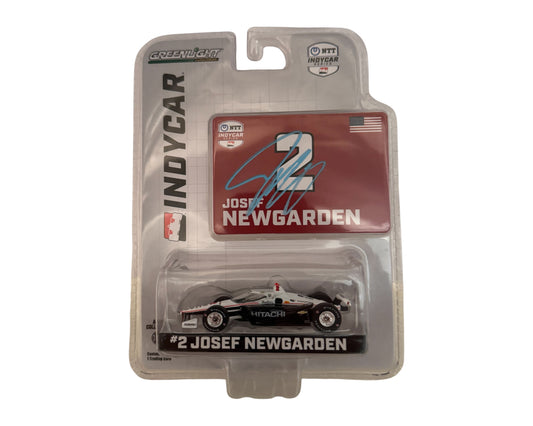 Josef Newgarden Autographed 2024 NTT IndyCar Series 1/64 Diecast Model Car