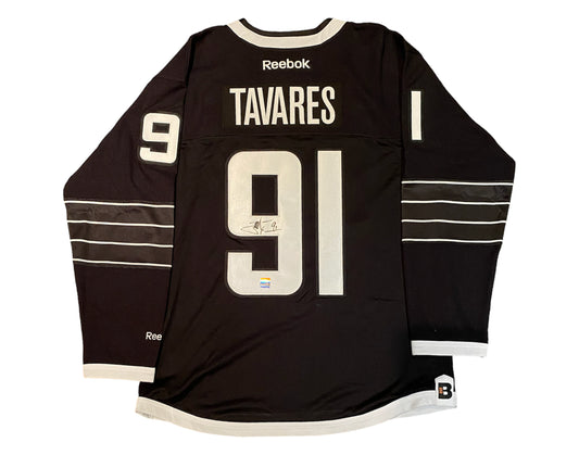John Tavares Autographed New York Islanders Reebok Premier Alternate Replica Jersey