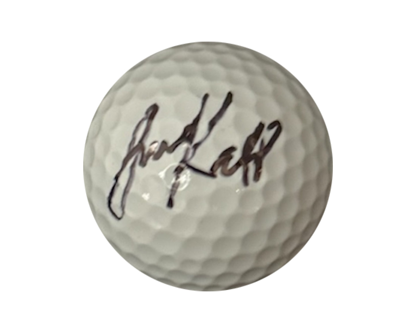 Jake Knapp Autographed Titleist TruFeel Golf Ball