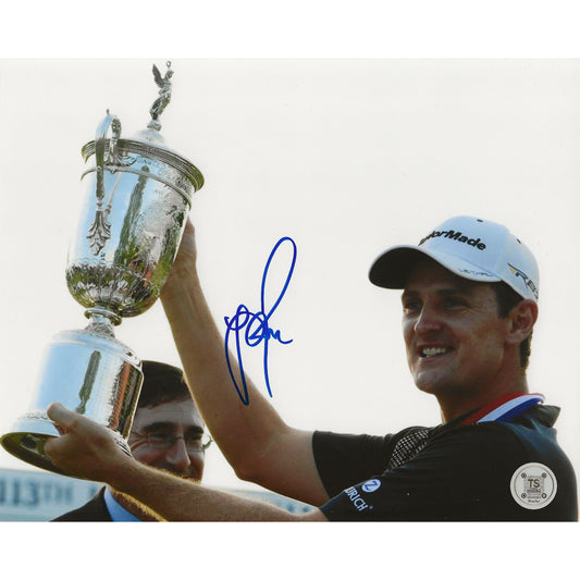 Justin Rose Autographed 2013 U.S. Open 8x10 Photo