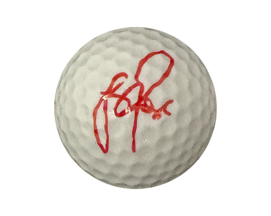 Justin Rose Autographed Titleist TruFeel Golf Ball
