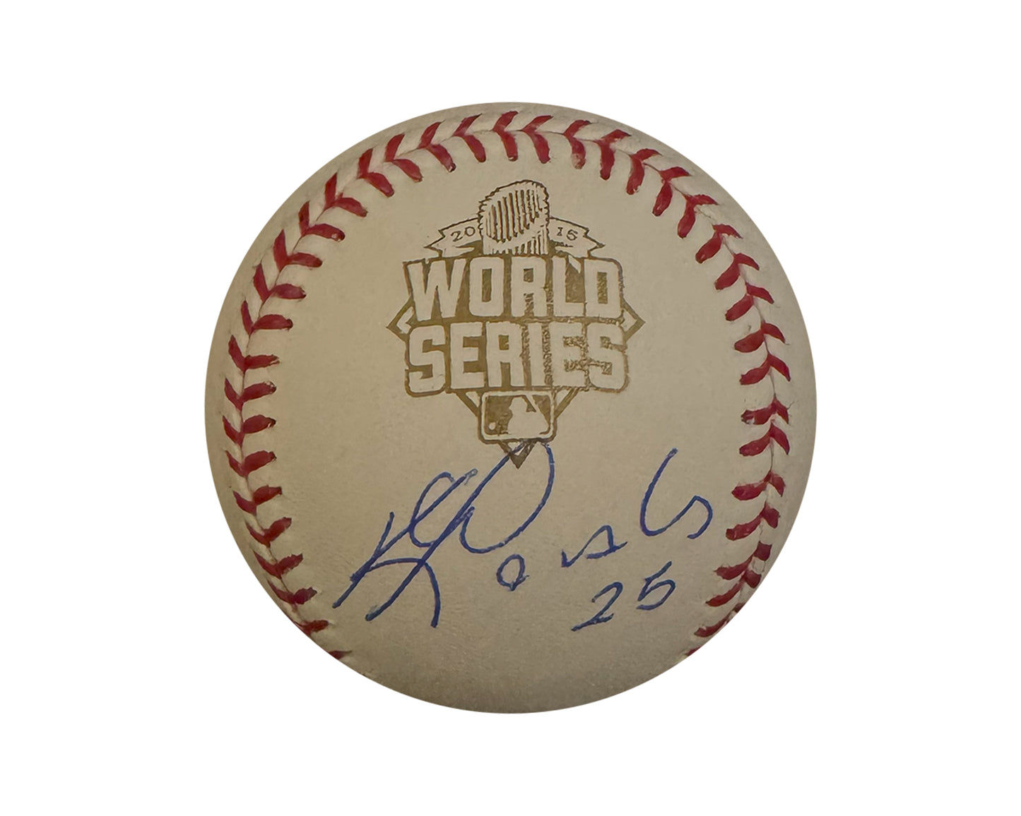 Kendrys Morales Autographed 2015 World Series Rawlings Official Major League Baseball