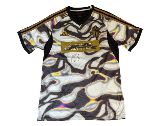 Kevin Long Autographed & Player-Worn 2024 Toronto FC Adidas Pride Jersey