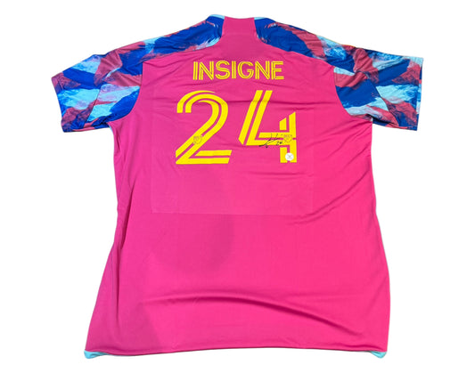 Lorenzo Insigne Autographed Toronto FC Energy Kit Replica Jersey *AS-IS*