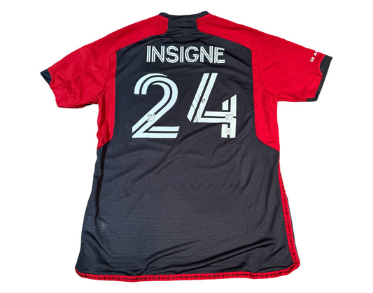 Lorenzo Insigne Autographed 2023 Toronto FC Adidas Gray Authentic Jersey