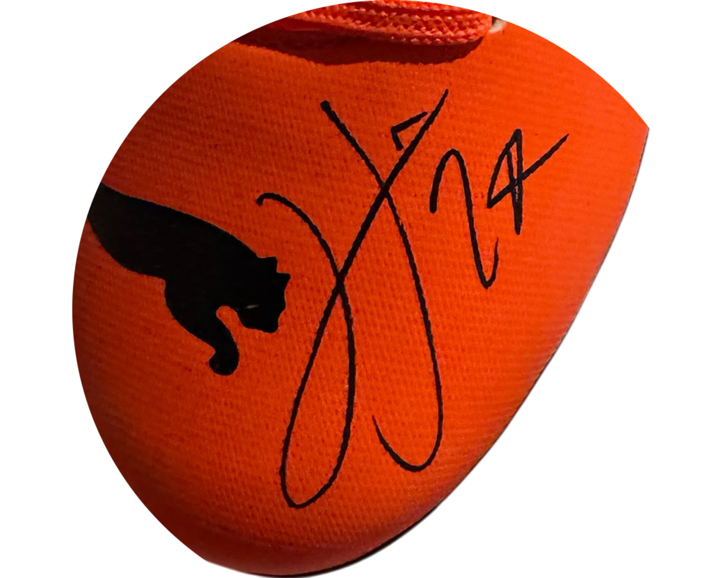 Lorenzo Insigne Autographed Orange Puma Soccer Cleat