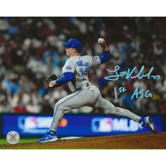 Louis Varland Autographed Toronto Blue Jays 2026 All-Star Game 8x10 Photo Inscribed "1st ASG"