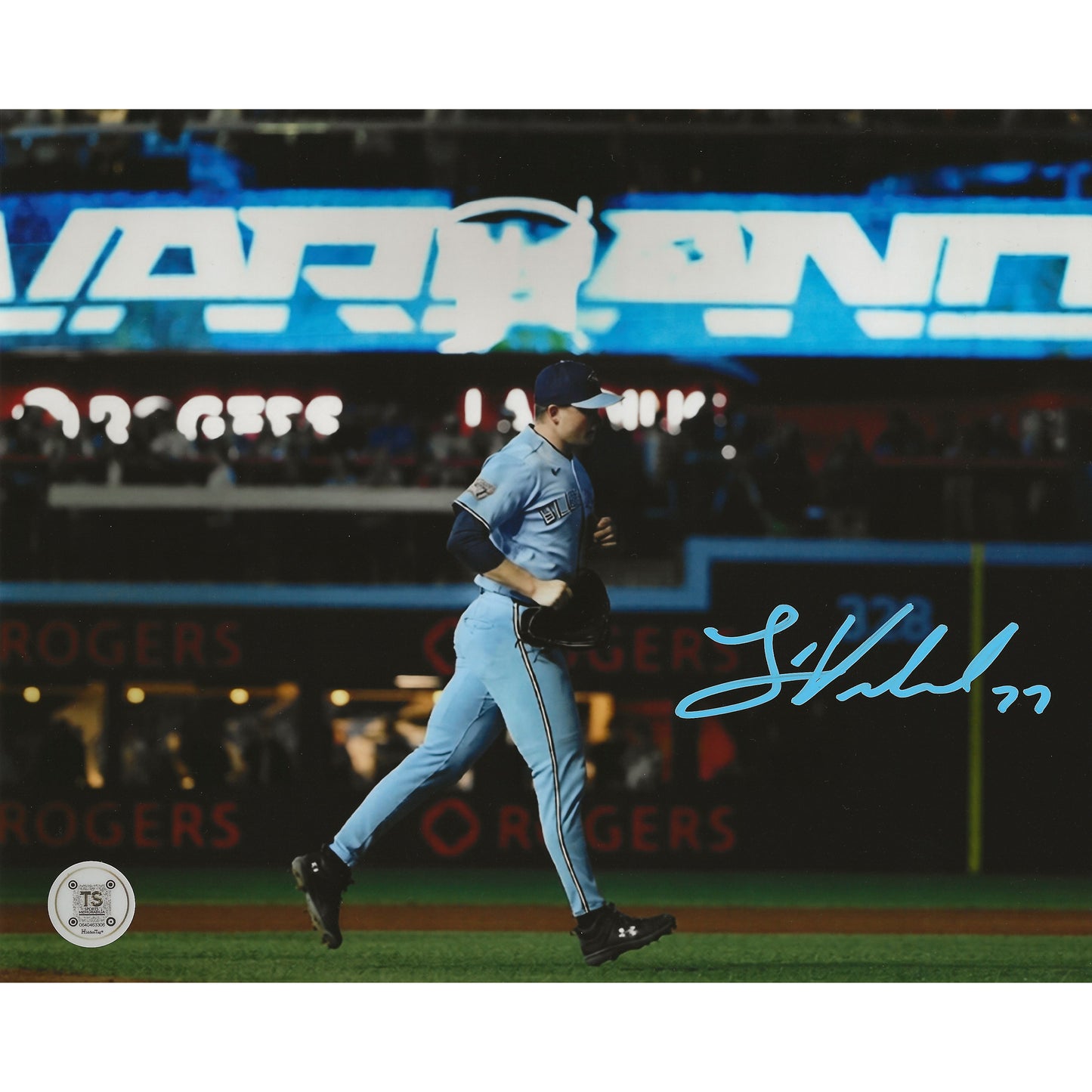 Louis Varland Autographed Toronto Blue Jays Entrance 8x10 Photo
