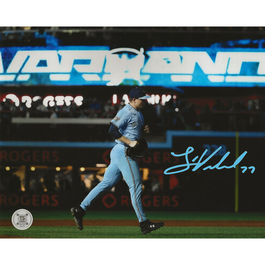Louis Varland Autographed Toronto Blue Jays Entrance 8x10 Photo