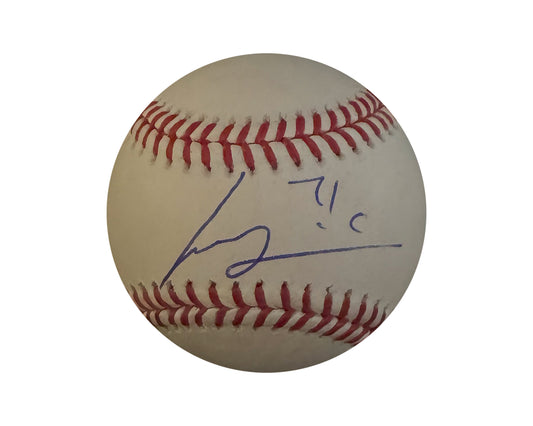 Luis Castillo Autographed Rawlings Official Major League Baseball