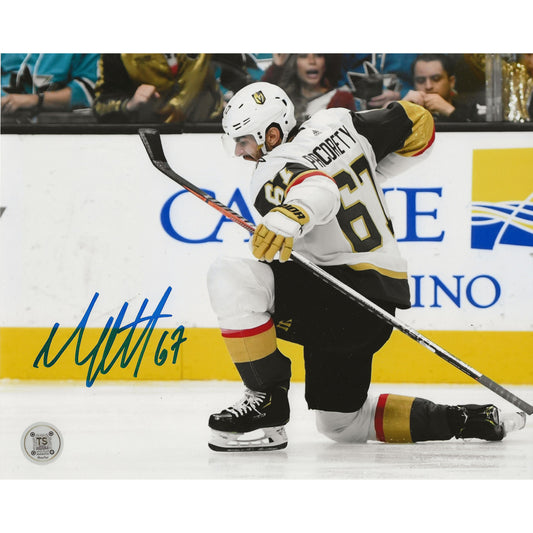 Max Pacioretty Autographed Las Vegas Golden Knights Goal Celebration 8x10 Photo