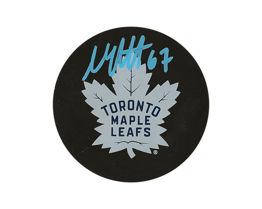 Max Pacioretty Autographed Toronto Maple Leafs Souvenir Puck