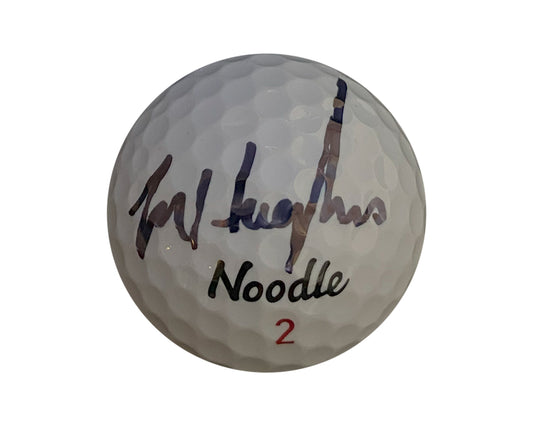 Mackenzie Hughes Autographed Noodle Golf Ball