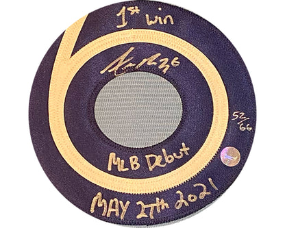 Alek Manoah Autographed Toronto Blue Jays Replica Nike Powder Blue Jersey Multi-Inscribed LE /66