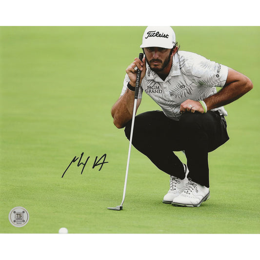 Max Homa Autographed Putting 8x10 Photo
