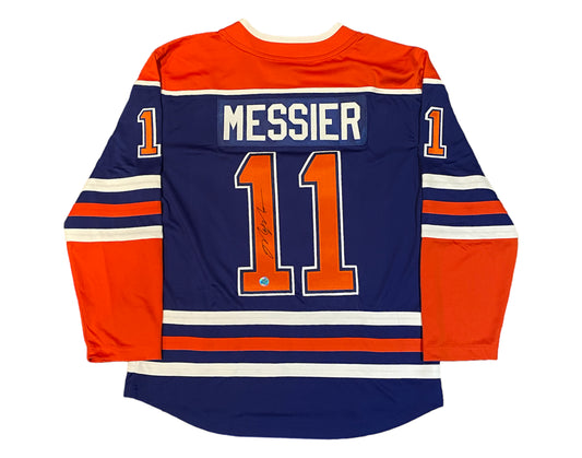 Mark Messier Autographed Edmonton Oilers Home Fanatics Jersey