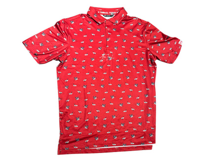 Nick Taylor Autographed Levelwear Canada Pride Golf Shirt