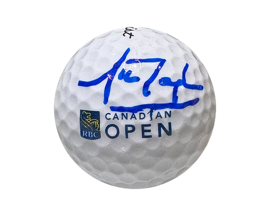 Nick Taylor Autographed RBC Canadian Open Logo Golf Ball
