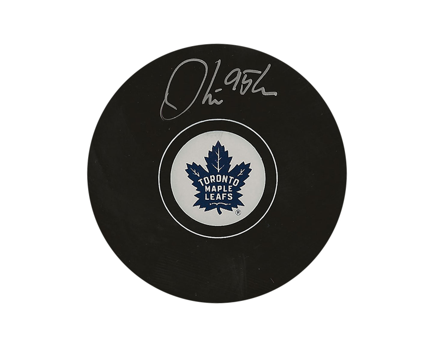 Oliver Ekman-Larsson Autographed Toronto Maple Leafs Autograph Model Puck