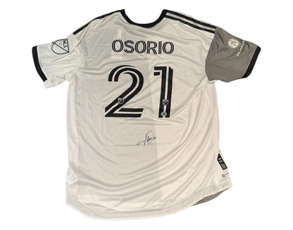 Jonathan Osorio Autographed 2022 Toronto FC Adidas Community Authentic Jersey