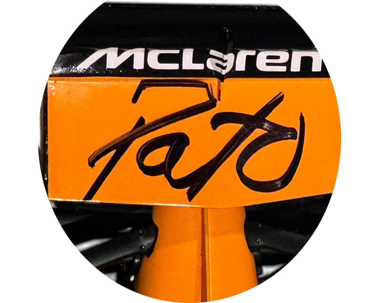 Pato O'Ward Autographed 2024 NTT IndyCar Series #5 Arrow McLaren Racing 1/18 Diecast Model Car