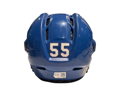 Michael Pezzetta Game-Used 2024-25 Montreal Canadiens Bell CCM Helmet