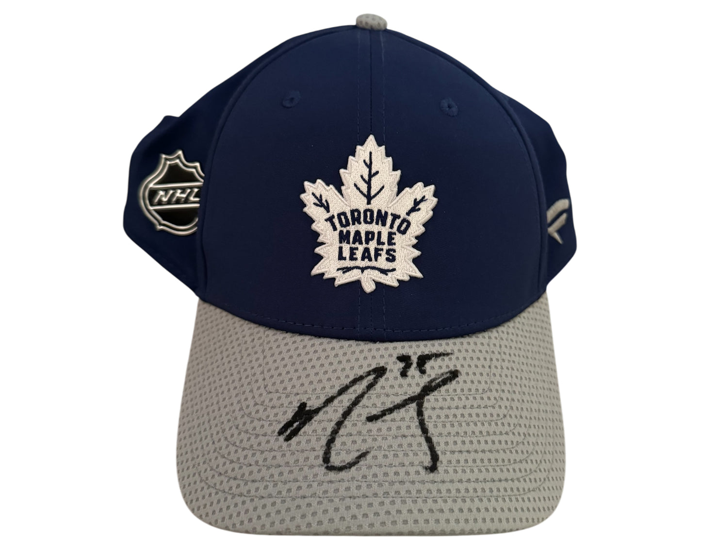 Ryan Reaves Autographed 2023 Global Series Toronto Maple Leafs Player-Worn Hat