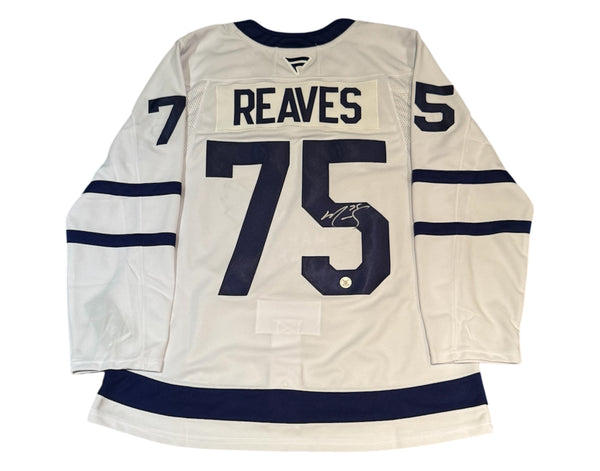 Ryan Reaves Autographed Toronto Maple Leafs Away White Fanatics