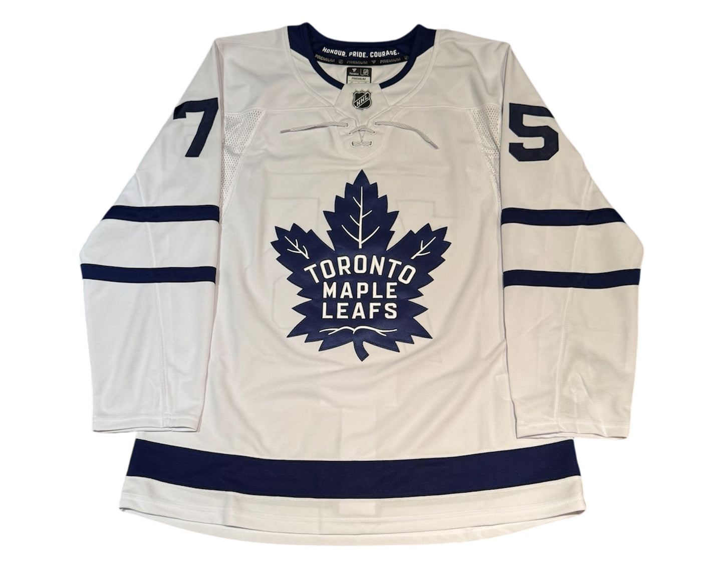 Ryan Reaves Autographed Toronto Maple Leafs Away White Fanatics Premium Jersey