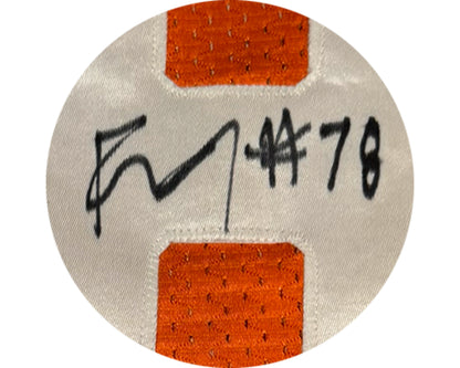 Ricky Correia Autographed & Player-Worn Toronto Argonauts Orange Jersey