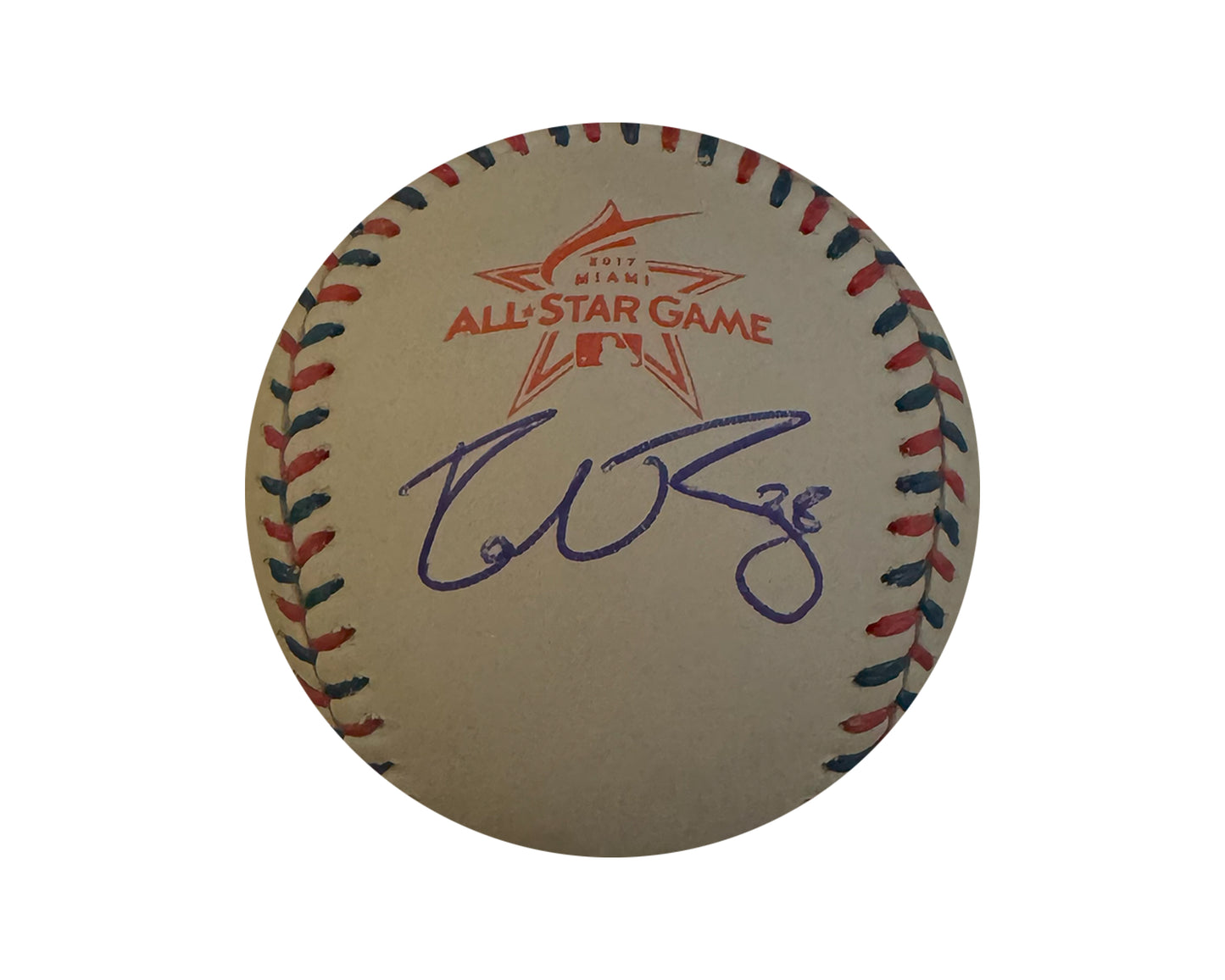 Robbie Ray Autographed 2017 All-Star Game Rawlings Official Major League Baseball