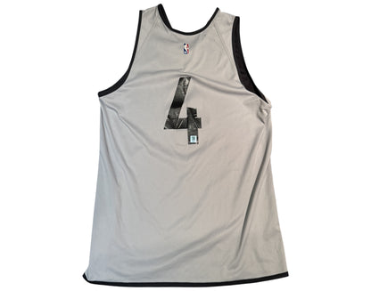 Scottie Barnes Practice-Used Toronto Raptors OVO Black/White Reversible Jersey