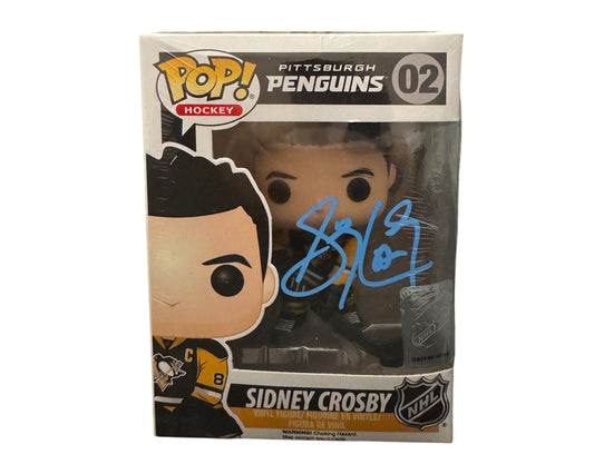 Sidney Crosby Autographed Funko Pop NHL #02 Pittsburgh Penguins