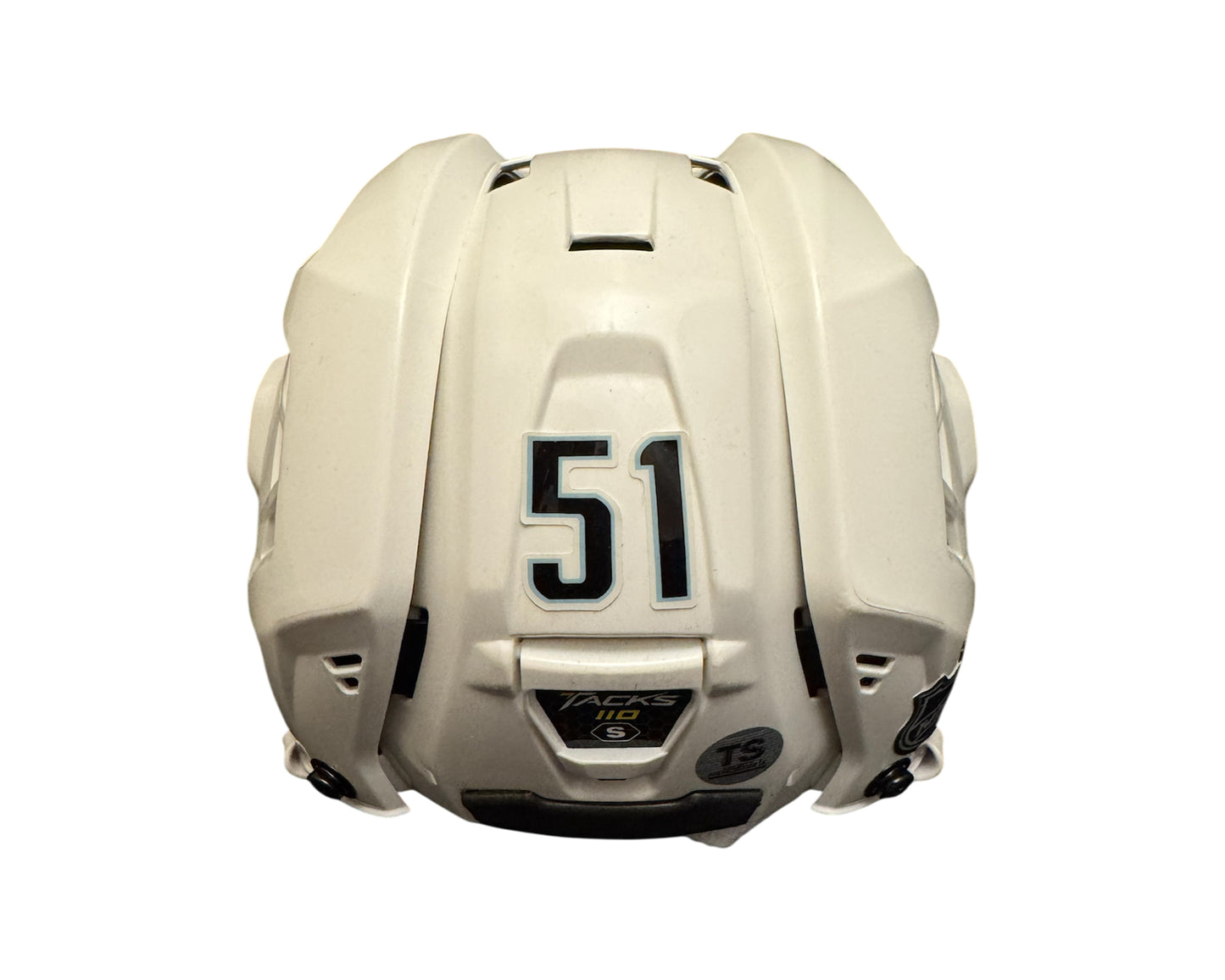 Shane Wright Autographed Seattle Kraken White CCM Replica Helmet