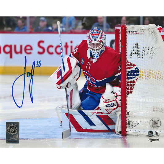 Sam Montembeault Autographed Montreal Canadiens 8x10 Photo