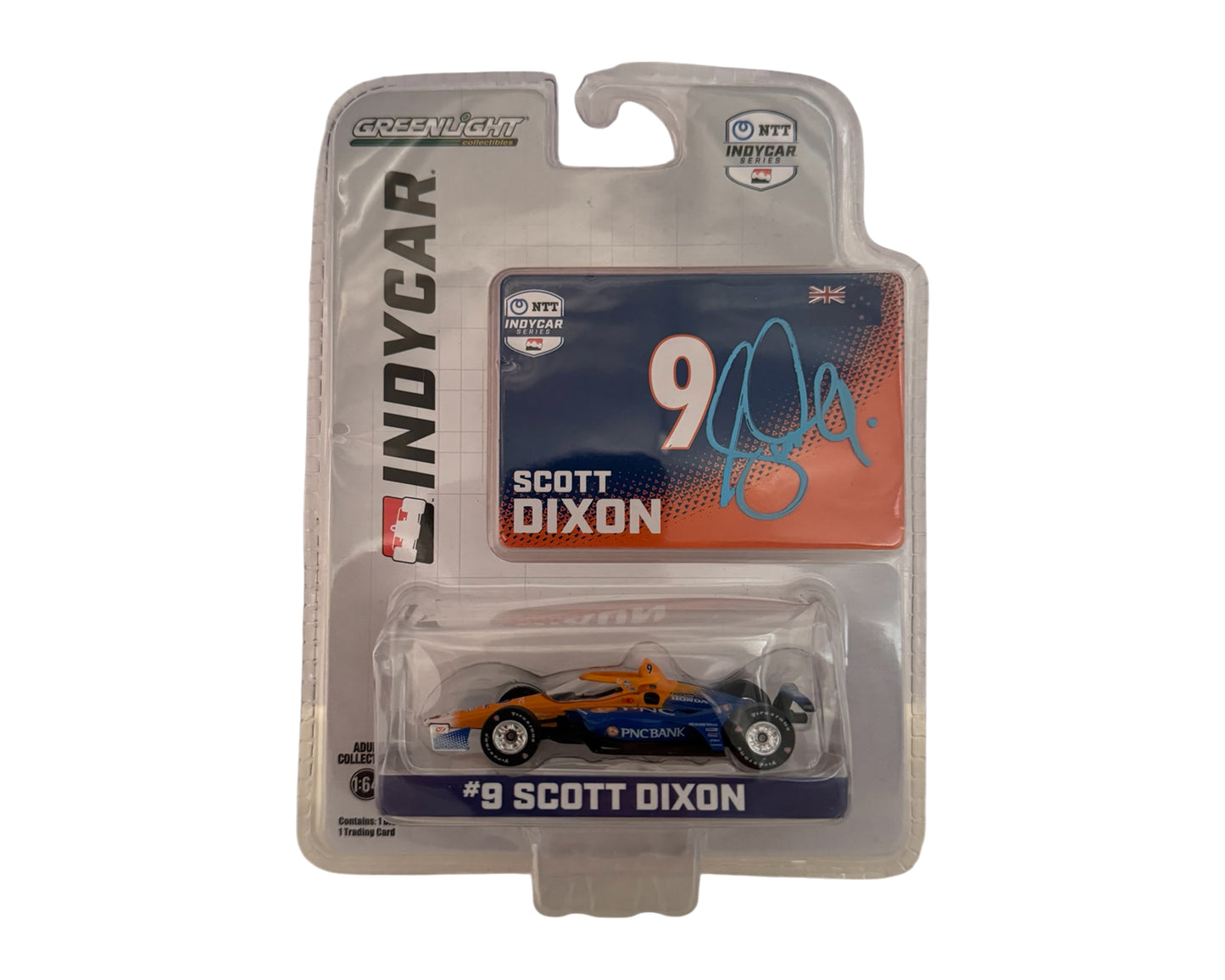 Scott Dixon Autographed 2024 NTT IndyCar Series 1/64 Diecast Model Car