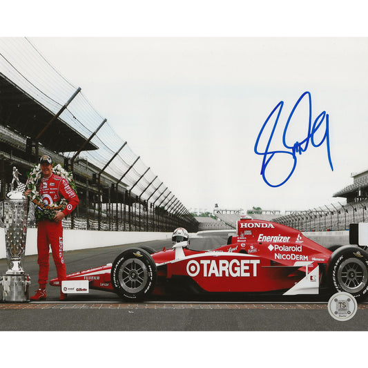 Scott Dixon Autographed 2008 Indy 500 Winner 8x10 Photo