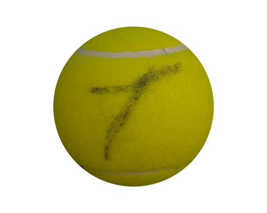 Jannik Sinner Autographed Tennis Ball