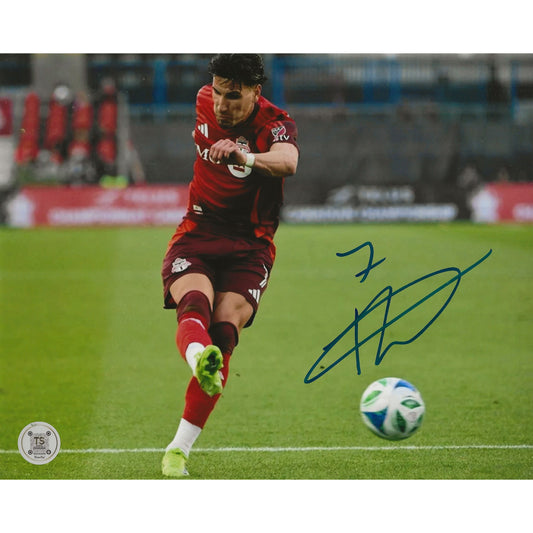 Theo Corbeanu Autographed Toronto FC 8x10 Photo