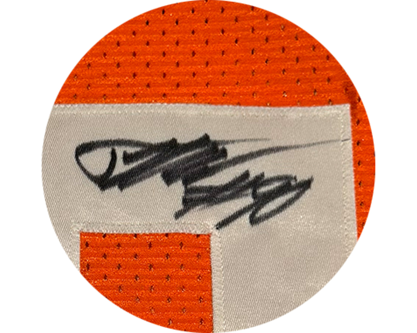 Thiadric Hansen Autographed & Player-Worn Toronto Argonauts Orange Jersey