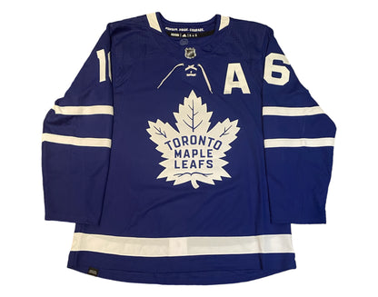 Darcy Tucker Autographed Toronto Maple Leafs Home Blue Adidas Jersey Multi-Inscribed