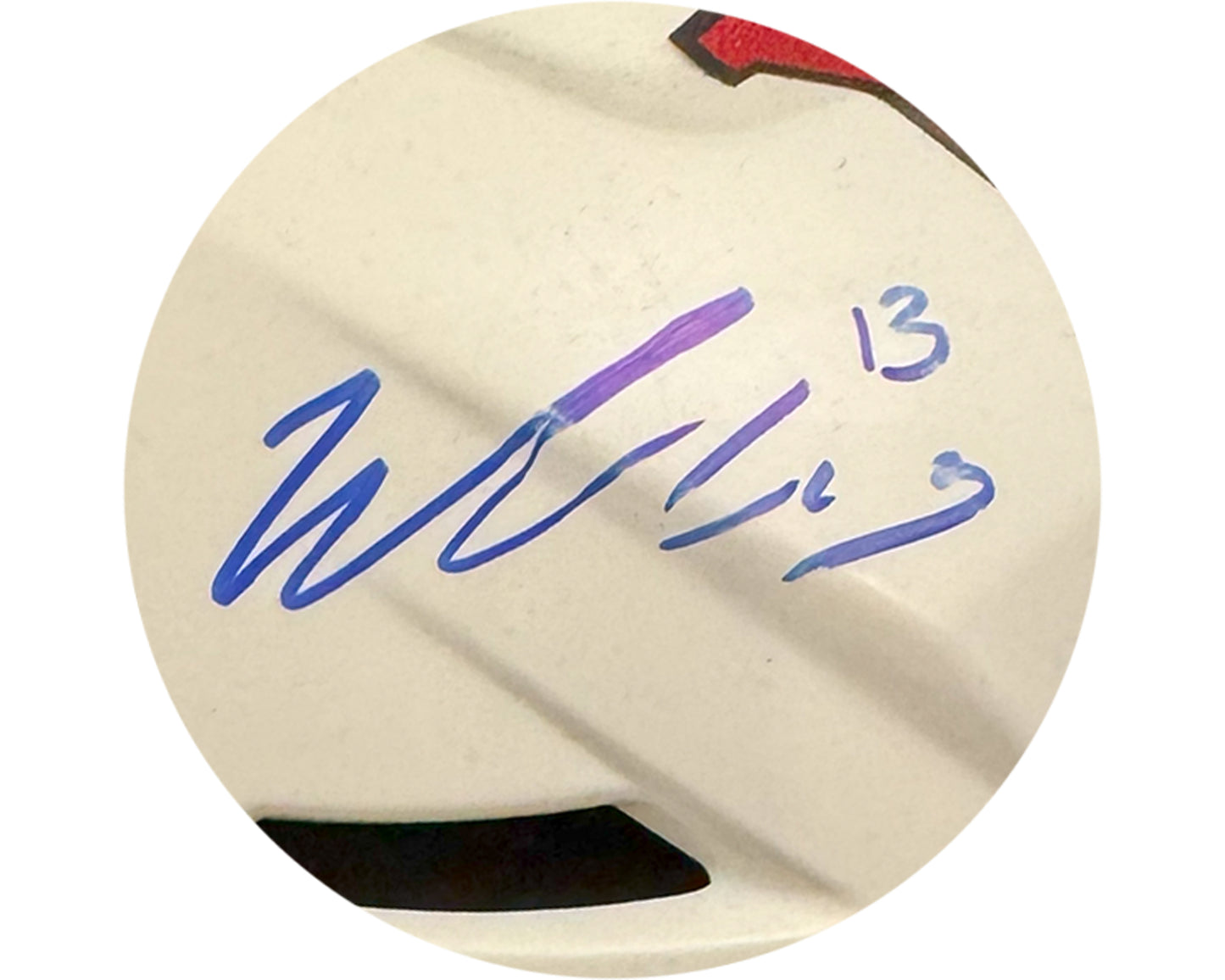 Will Cuylle Autographed Windsor Spitfires 2021-22 Game-Used Helmet Inscribed