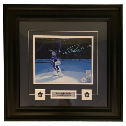 Joseph Woll Autographed Toronto Maple Leafs Star of the Game Framed 8x10 Photo