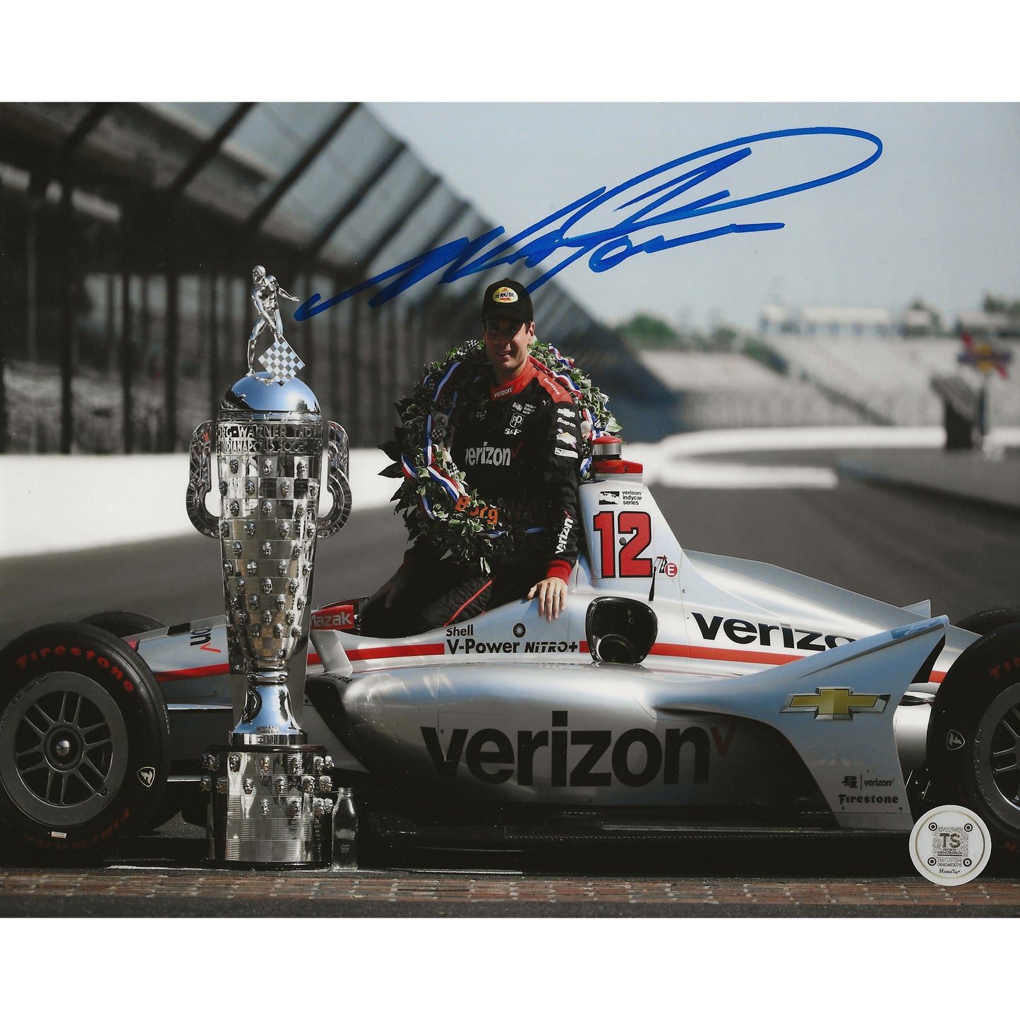Will Power Autographed 2018 Indy 500 Winner 8x10 Photo